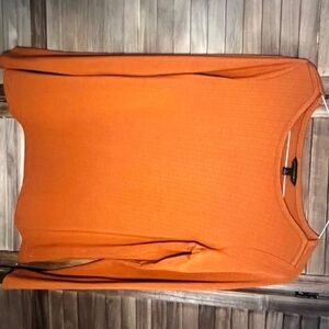 Mustard long sleeve floral top